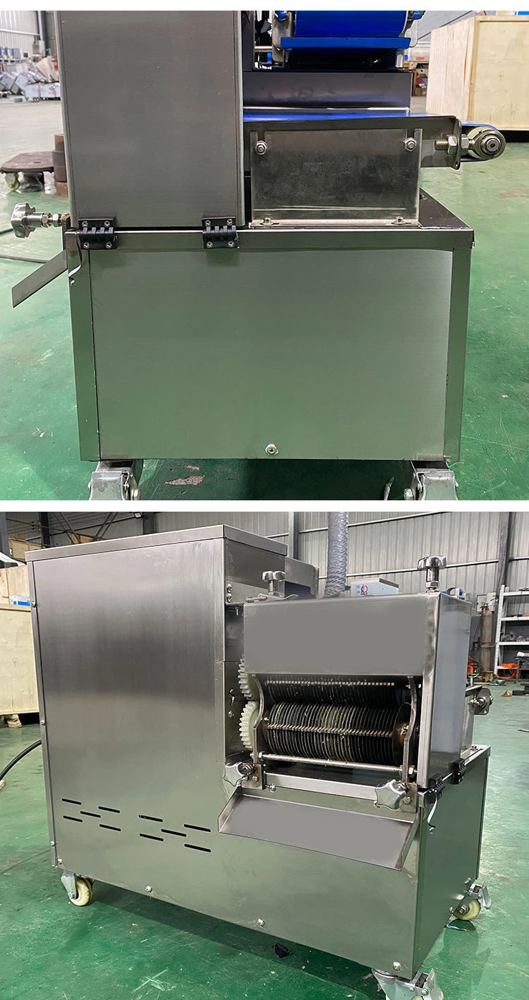 Automatic Pork Meat Beef Cube Dice Cutting Dicing Processing Equipment Cuts 600kg of Meat Per Hour