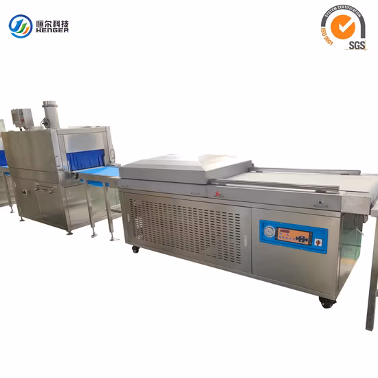 Meat Processing Machine Include Vacuum Packaging Heat Shrinking Machinery