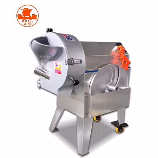 Couper les croustilles de pommes de terre faisant la machine à trancher les légumes en acier inoxydable en acier inoxydable en Chine