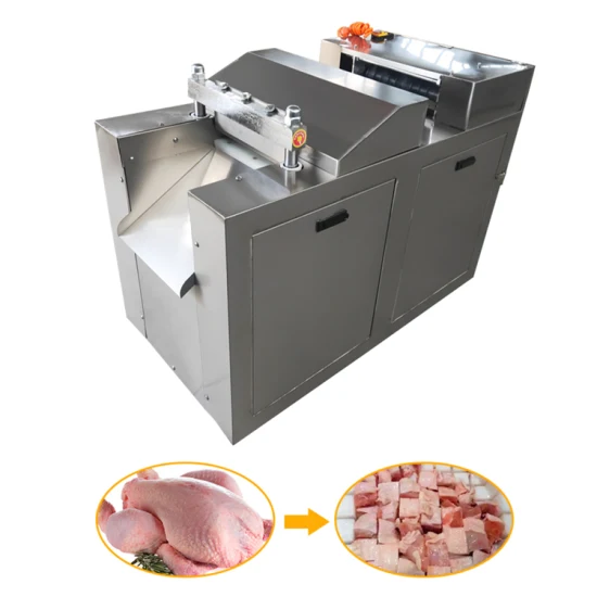 Viande Cube Dicer Slicer Machine De Découpe Volaille Poulet Cutter Dés Machine De Découpe