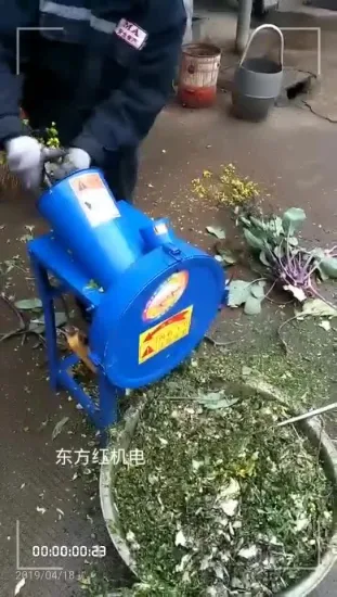 Broyeur d'herbes végétales à lame Coupe-paille Machine de broyeur de fourrage